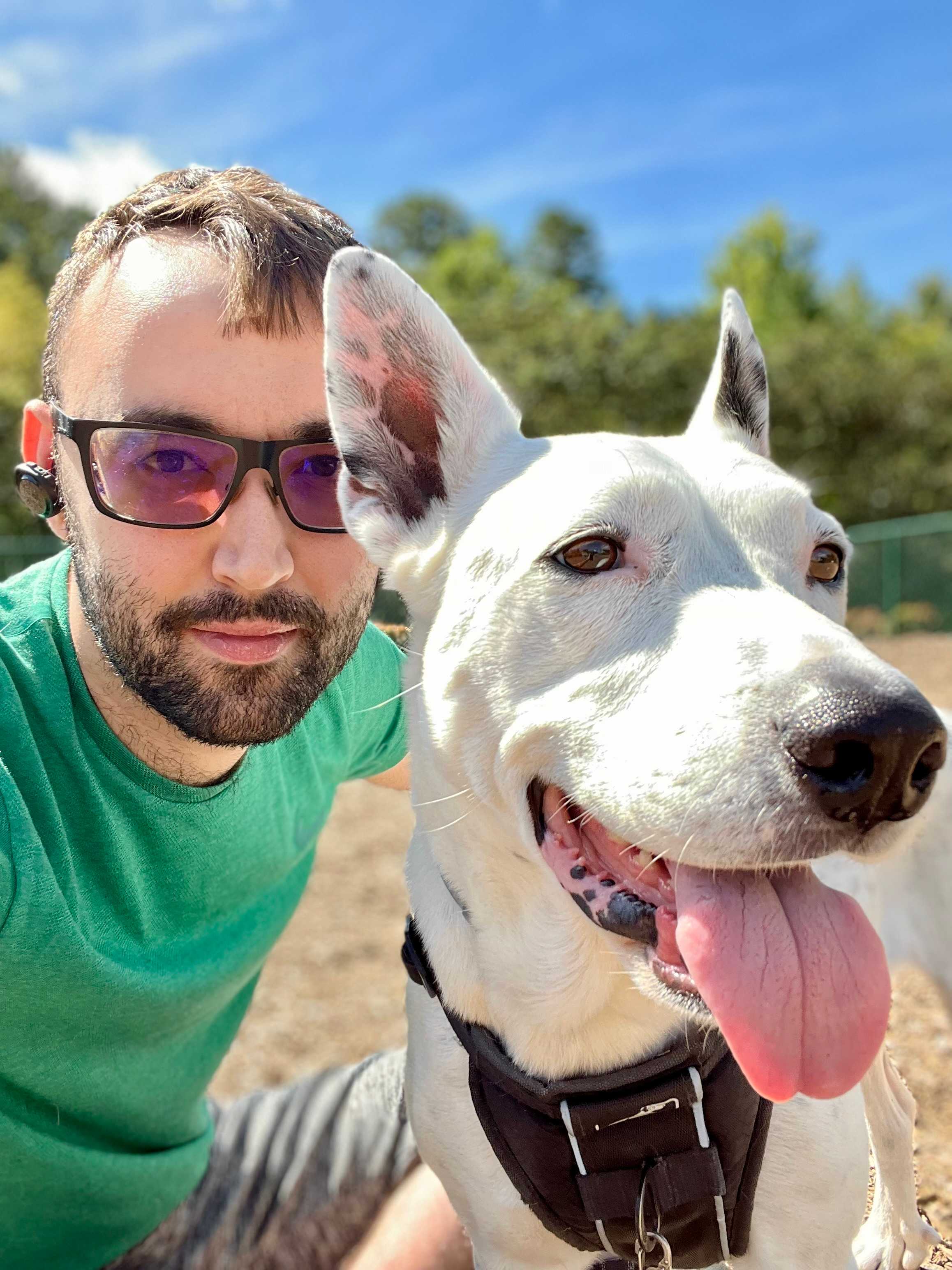 Max Matthews with Stella